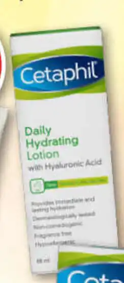 Cincotta Chemist Cetaphil Daily Hydrating Face Lotion 88mL offer