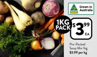 Foodworks Pre-Packed Soup Mix 1kg offer