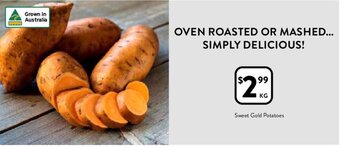 Foodworks Sweet Gold Potatoes offer