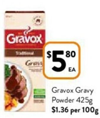 Gravox Gravy Powder 425g