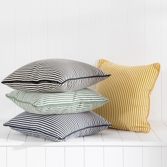 Pillow Talk Zona Outdoor Stripe Cushion by Habitat offer