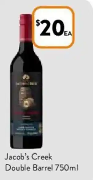 Jacob's Creek Double Barrel 750ml
