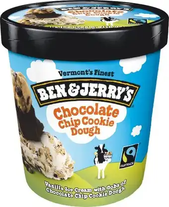 Woolworths Ben & Jerryu2019s Ice Cream Tubs 458ml offer