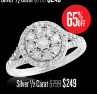 Shiels Silver 1/2 Carat offer