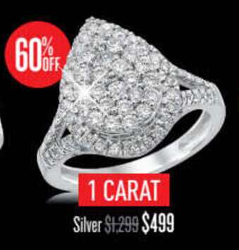 1 Carat Silver