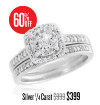 Shiels Silver 1/4 Carat offer