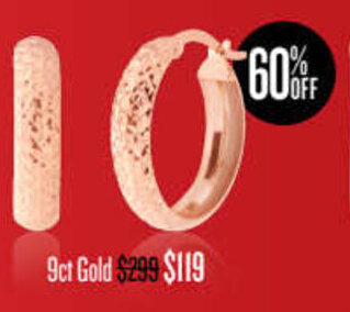 Shiels 9ct Gold offer