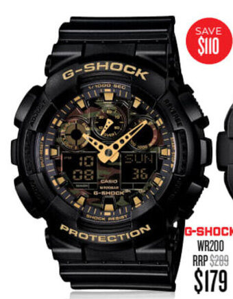 Shiels G-Shock WR200 offer