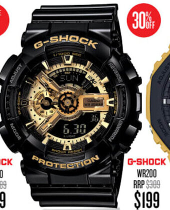 Shiels G-Shock WR200 offer
