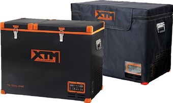 BCF XTM75BT 75L Fridge Freezer and Cover Pack offer