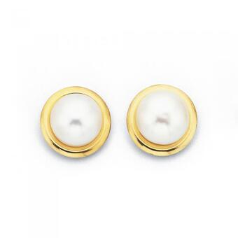 Goldmark 9ct Gold Freshwater Pearl Studs offer