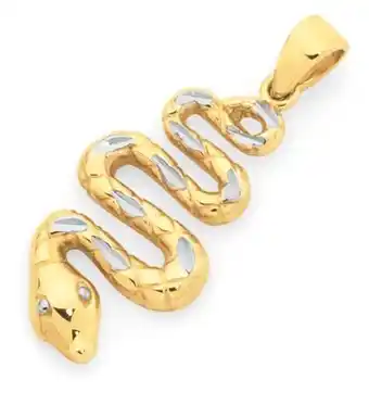 Goldmark 9ct Gold Snake Pendant offer