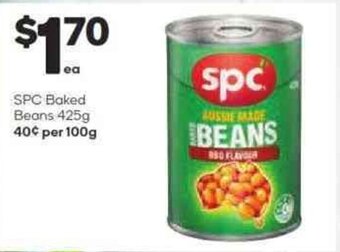 Woolworths SPC Baked Beans 425g offer
