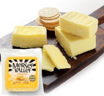 IGA Mersey Valley Vintage Cheddar 235g Selected Varieties offer