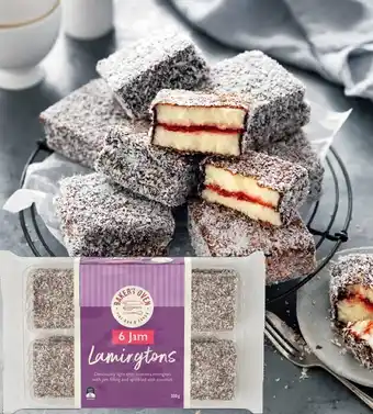 IGA Baker’s Oven Jam or Créme Filled Lamingtons 350g offer