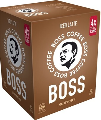 IGA Boss Coffee 4x237mL Selected Varieties offer