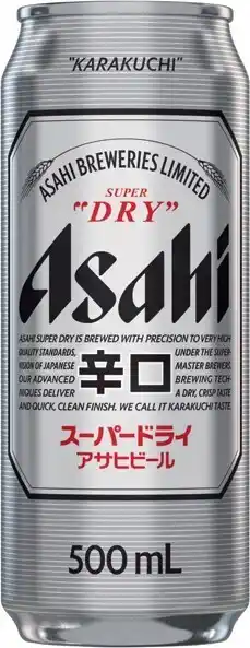 IGA Asahi Super Dry 500mL 6 Pack offer