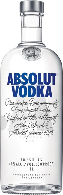 Absolut Vodka 1 Litre