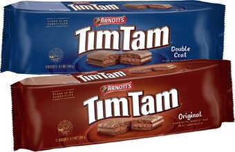 IGA Arnott’s Tim Tam Chocolate Biscuits 165-200g Selected Varieties offer