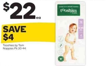 Woolworths Tooshies by Tom Nappies Pk 30-44 offer