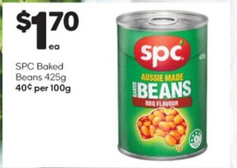 Woolworths SPC Baked Beans 425g offer