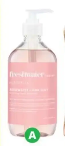 Woolworths Freshwater Rosewater Pink Clay Hand Wash 500ml offer