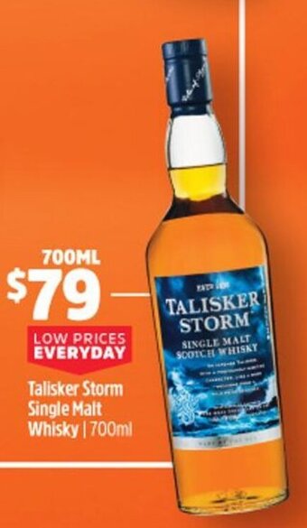 Talisker Storm Single Malt Whisky 700ml