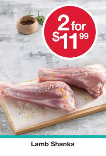 Australian Butchers Store Lamb Shanks offer