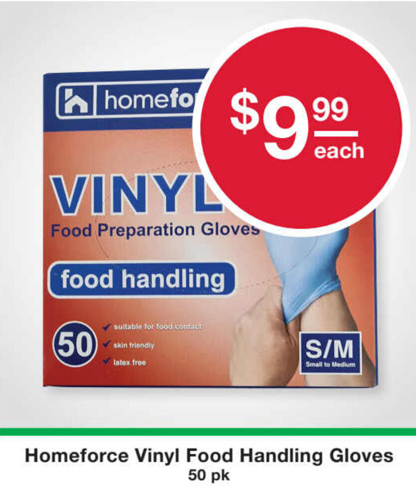 food grade gloves woolworths
