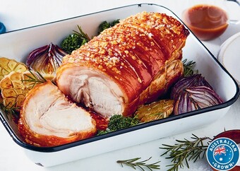 Coles Coles Australian Pork Loin Roast Boneless offer