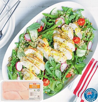 Coles Coles RSPCA Approved Chicken Breast Fillets Large Pack offer