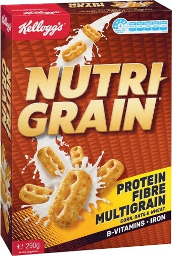 Coles Kellogg’s Nutri Grain 290g offer