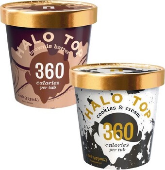 Coles Halo Top Tub 473mL offer