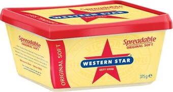 Coles Western Star Spreadable 375g offer