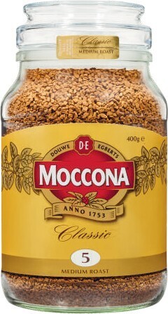 Coles Moccona Freeze Dried Instant Coffee 400g offer