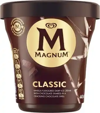 Coles Streets Magnum Tubs 440mL offer