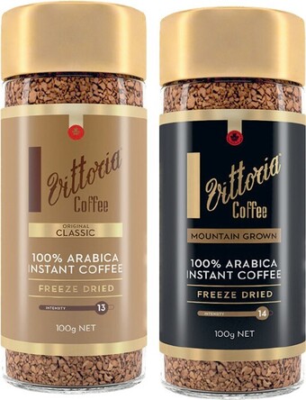 Coles Vittoria Instant Coffee 100g offer