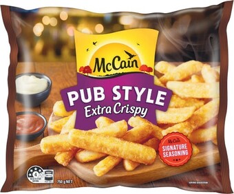 Coles McCain Pub Style Chips 750g offer