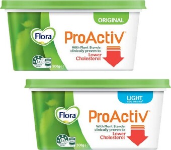 Coles Flora ProActiv 500g offer