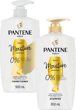 Coles Pantene Shampoo or Conditioner 900mL offer
