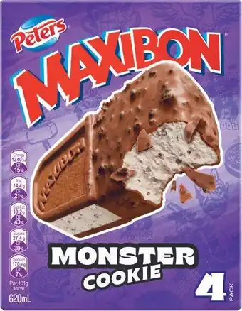 Peters Maxibon 4 Pack 620mL