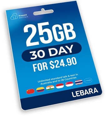 Coles Lebara $24.90 Starter Pack offer
