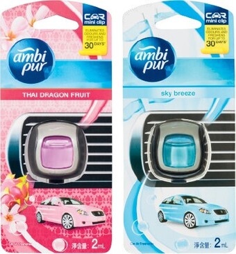 Coles Ambi Pur Car Vent Clip 2mL offer