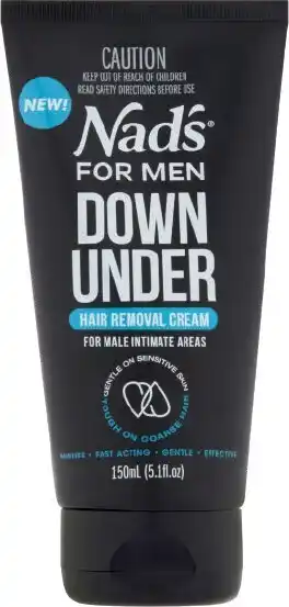 Coles Nad’s For Men Down Under Hair Removal Cream 150mL offer