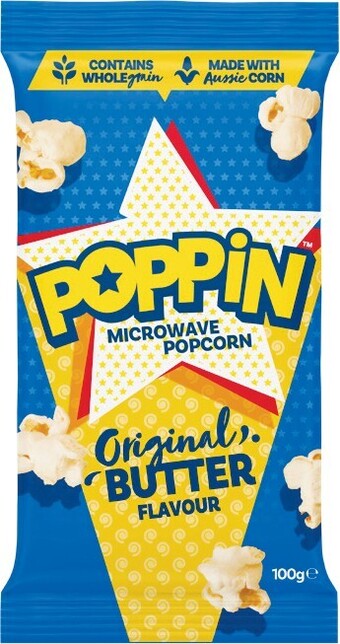 Woolworths Poppin Microwave Popcorn 85-100g offer