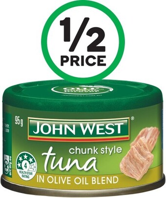 Woolworths John West Tuna Tempters 95g offer