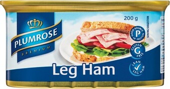 Woolworths Plumrose Leg Ham 200g offer