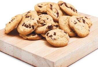 Woolworths Anzac Biscuits, Choc Chip or Triple Choc Cookies Pk 24* offer