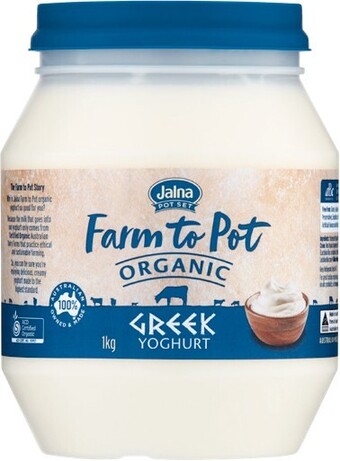 Jalna Farm to Pot Organic Yoghurt 1 kg