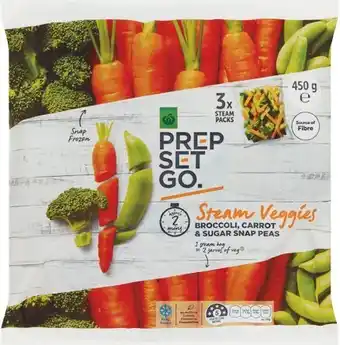 Woolworths Prep Set Go Steam Vegetables 450g Pk 3 offer